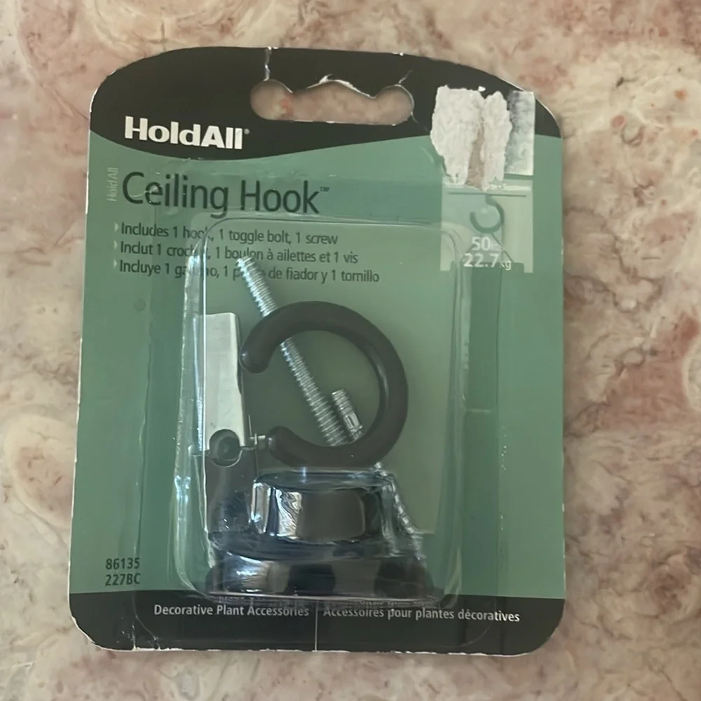 New In Packaging Enchanted Garden/HoldAll Hook Set and Additional 4 Hook Pieces